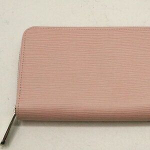 Louis Vuitton Epi Rose Ballerine Zippy Wallet Long Wallet
